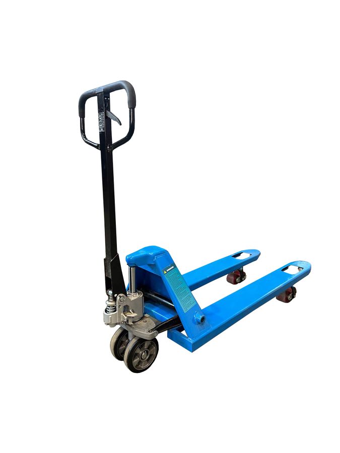 Тележка гидравлическая TOR RHP 2500 кг 1150 мм колеса резиновые - фото