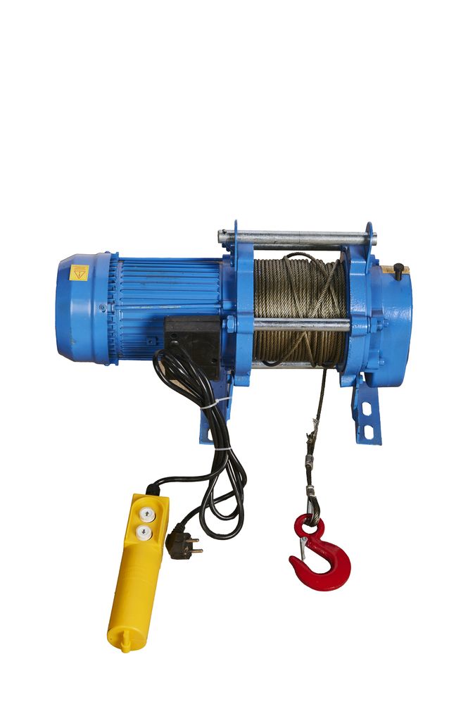 Лебедка электрическая 300 кг 70 м с канатом 220 В TOR KCD - фото