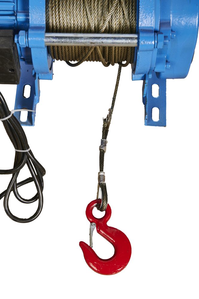 Лебедка электрическая 300 кг 70 м с канатом 220 В TOR KCD - фото