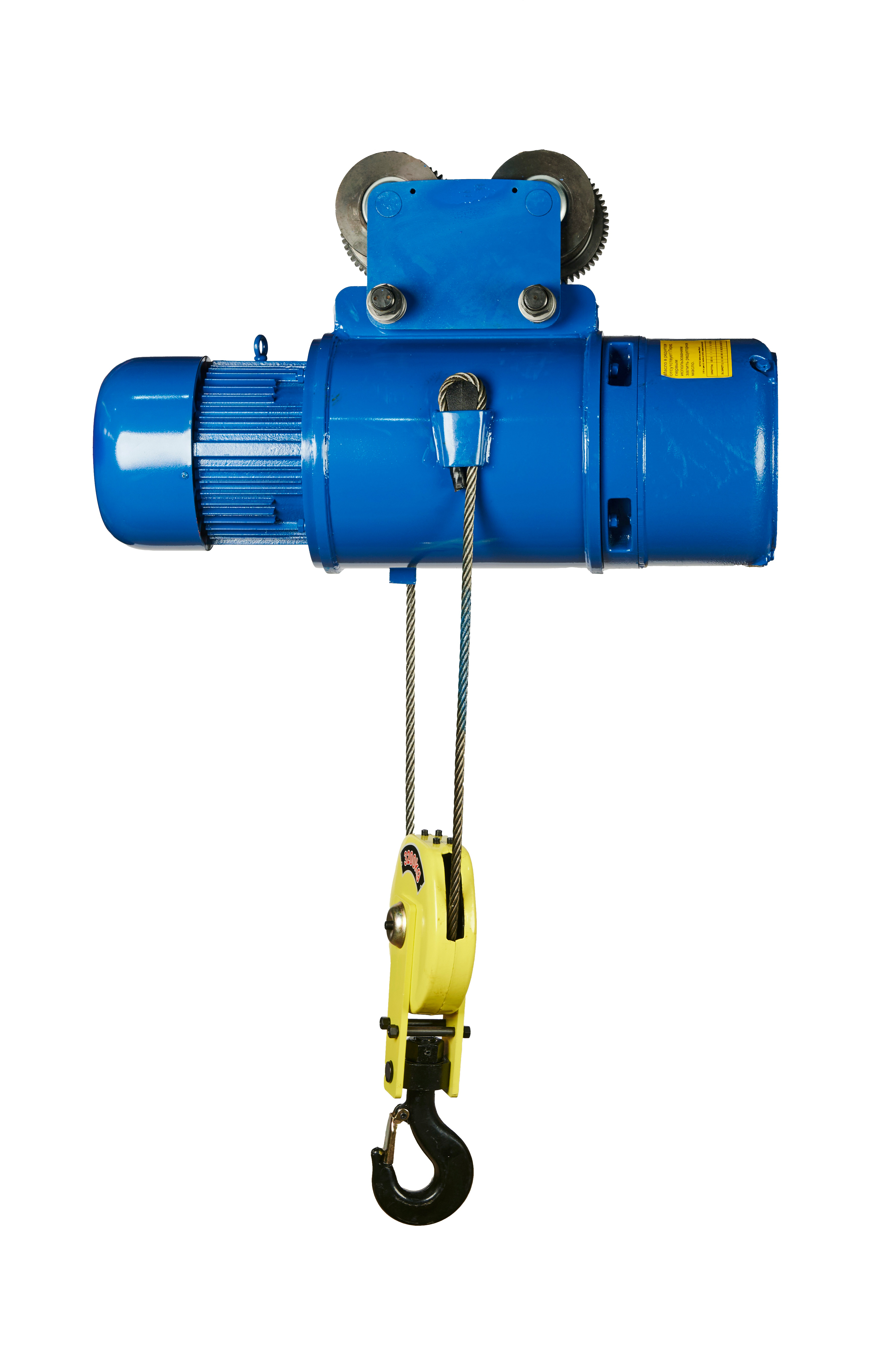 Таль передвижная 3,2 т 6 м 380 В электрическая канатная TOR CD - фото