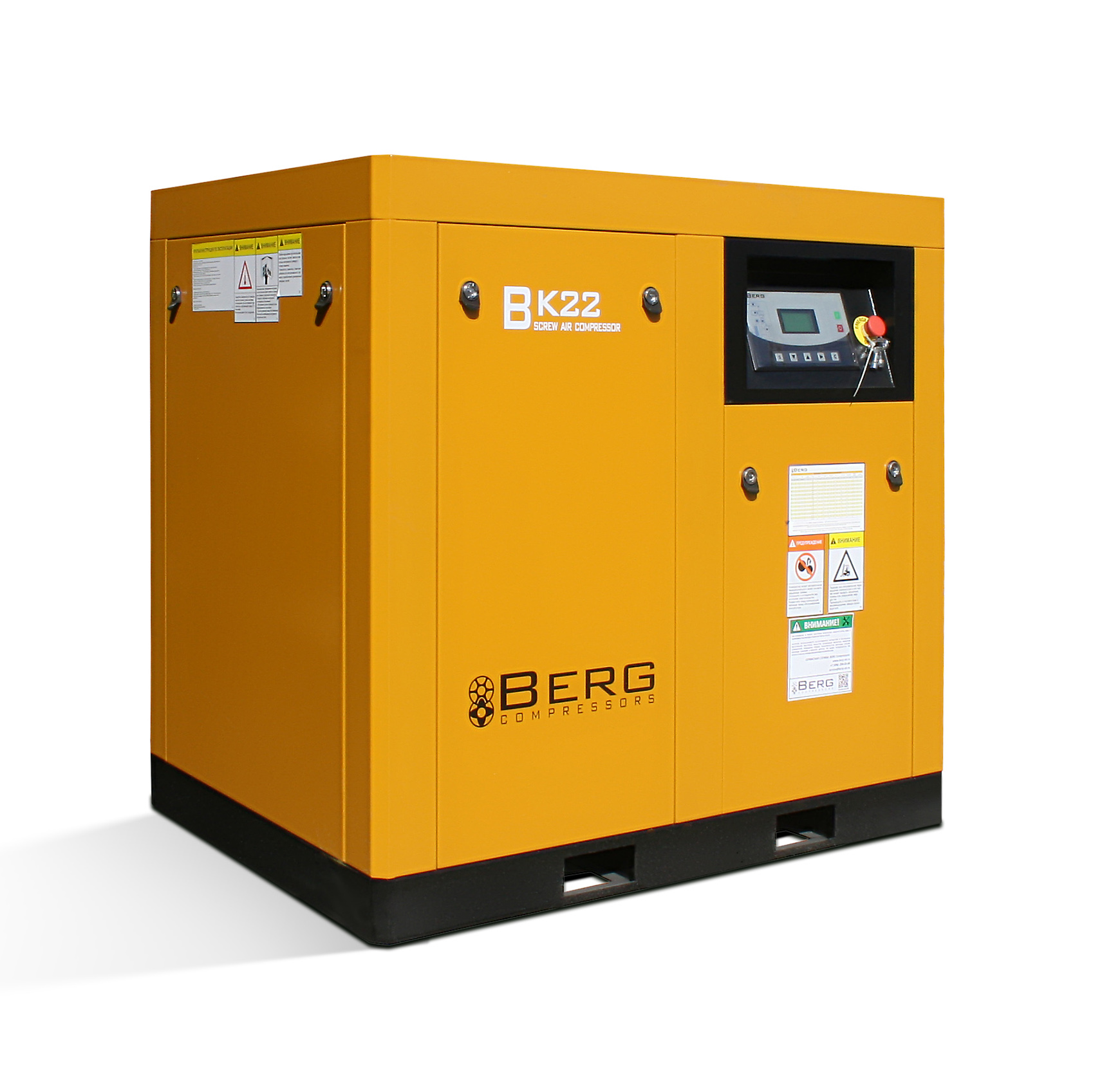 Компрессор винтовой BERG ВК-22 7 бар IP23