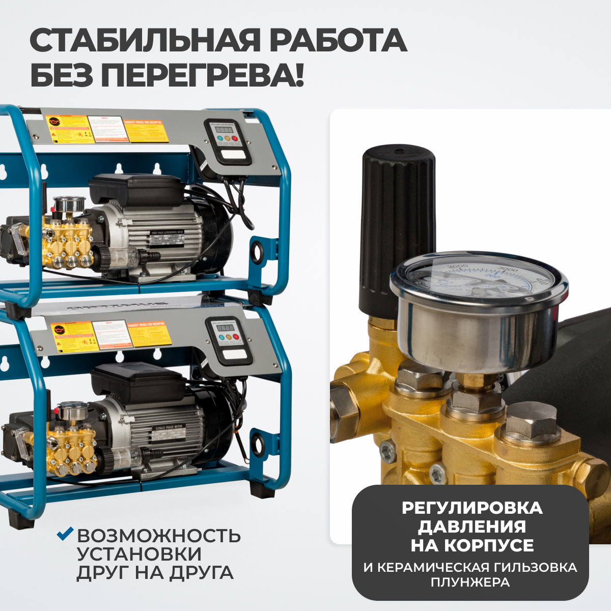 Мойка высокого давления OPTIMUS OPT-HPW3200S - фото
