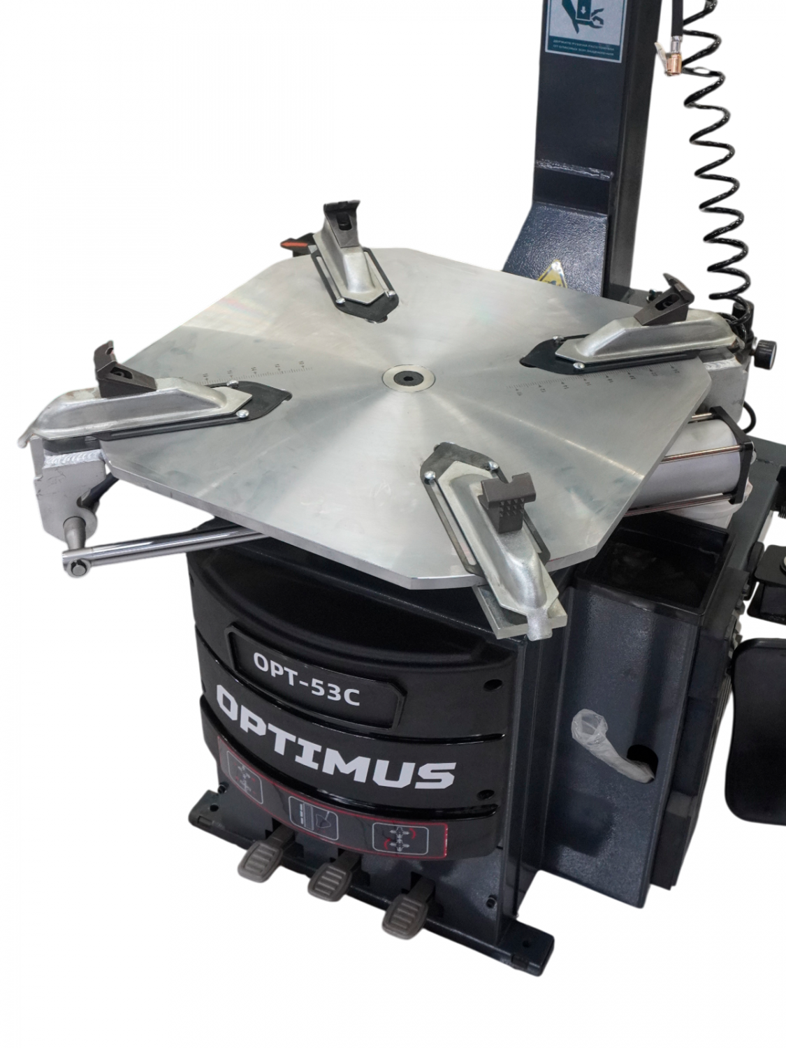 Полуавтоматический шиномонтажный станок Optimus OPT-53C - фото