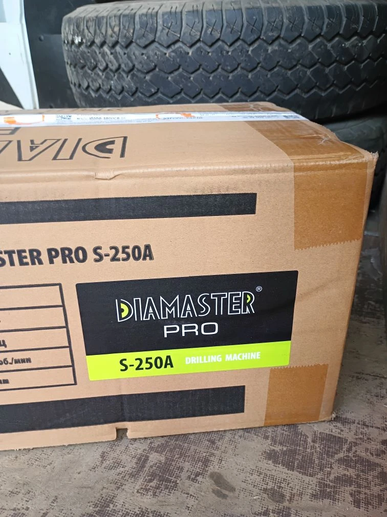 Установка алмазного бурения Diamaster Pro S 250А + станина D-255A - фото