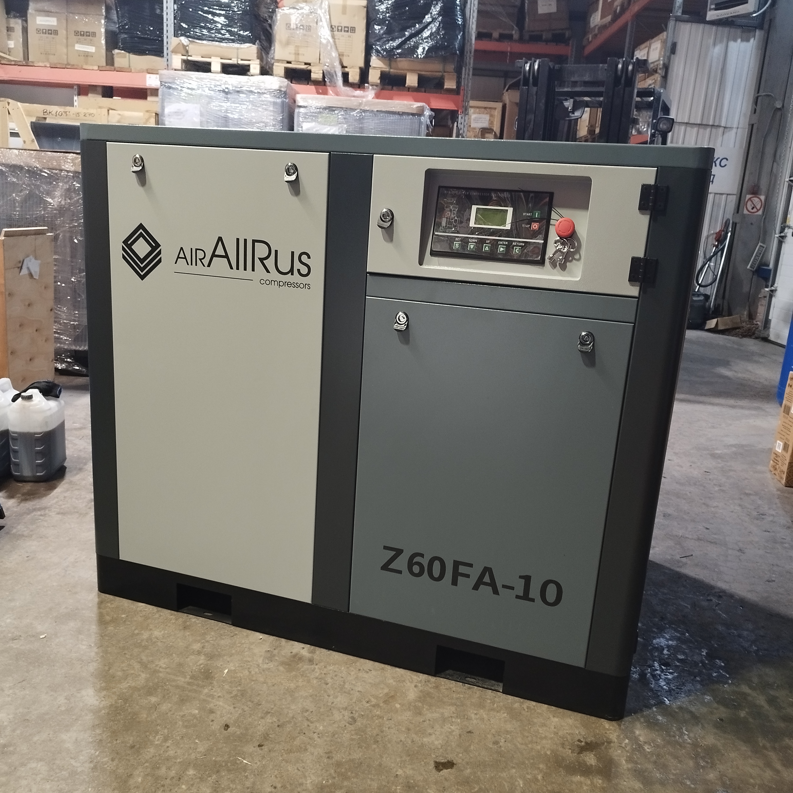 Компрессор винтовой AirAllRus Z60FA-10 - фото