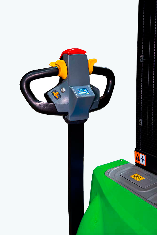 Штабелер самоходный 1,5 т 3,5 м TOR WS15H-3500SC PRO Li-ion 24/100 В/Ач контр. скорости подъема - фото