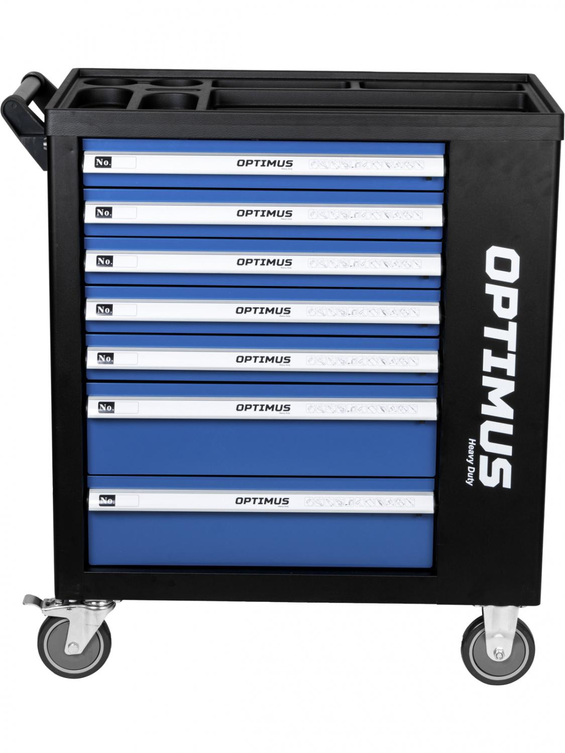 Тележка инструментальная OPTIMUS OPT-917P с набором инструмента - фото