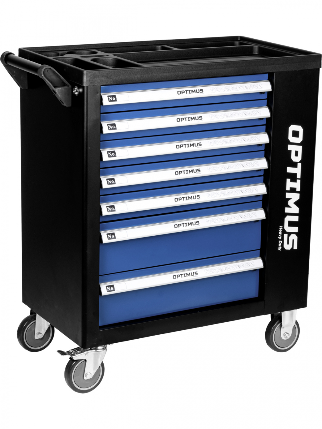 Тележка инструментальная OPTIMUS OPT-917P с набором инструмента - фото