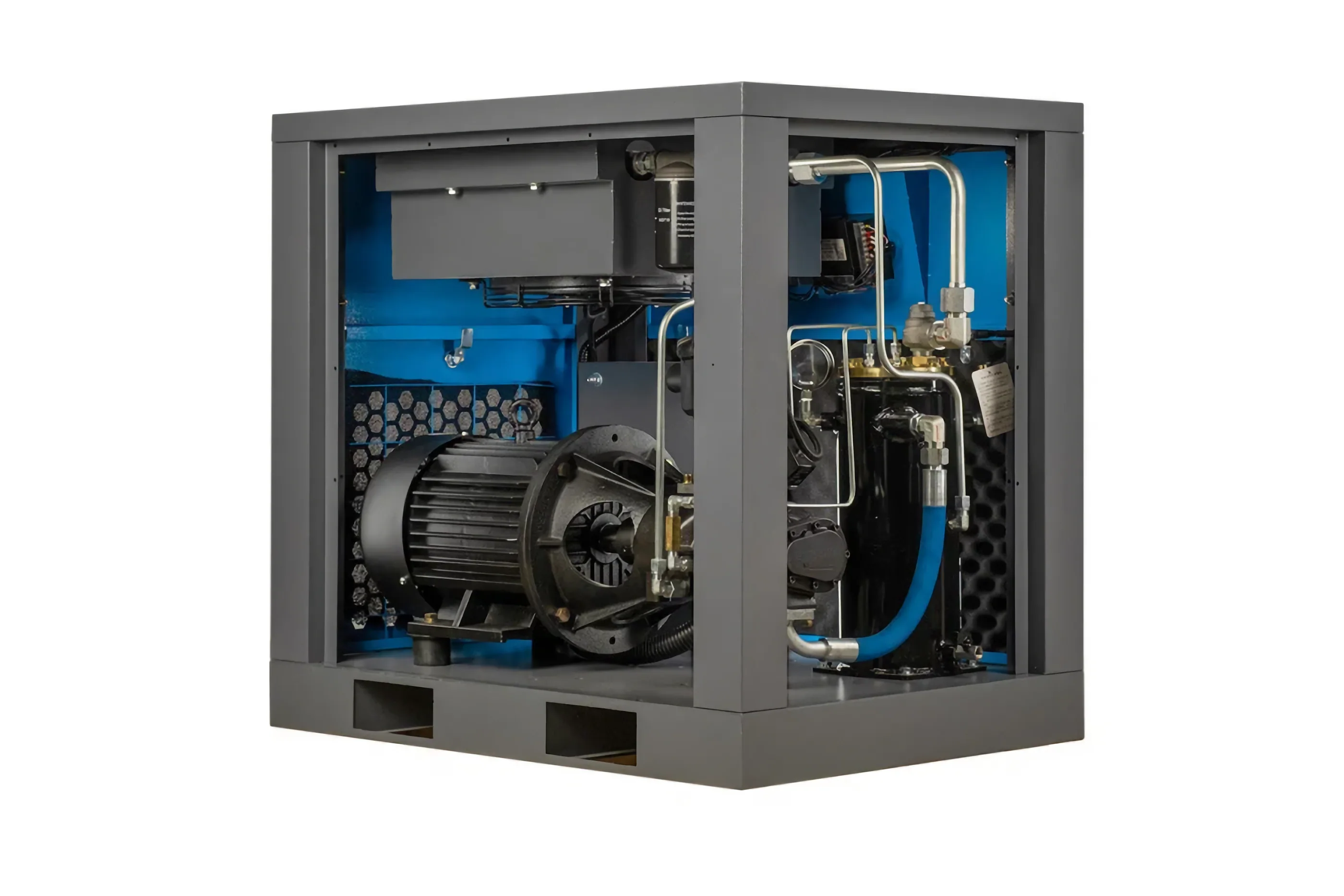 Компрессор винтовой Hansmann RSA 11-10-500DR - фото