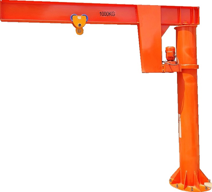 Кран консольный поворотный электрический TOR JIB г/п 1000 кг 3x3 м 