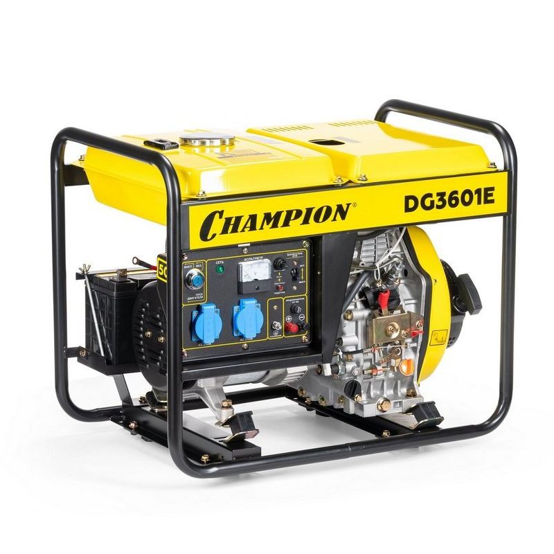 Электрогенератор дизельный Champion DG3601E - фото