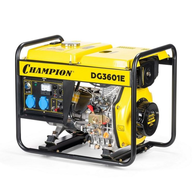 Электрогенератор дизельный Champion DG3601E - фото
