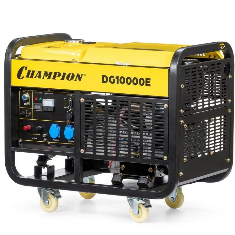 Электрогенератор дизельный Champion DG10000E - фото
