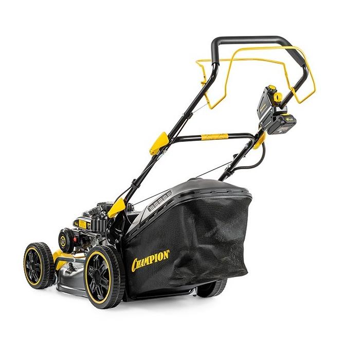 Газонокосилка бензиновая Champion LM5130VSE - фото