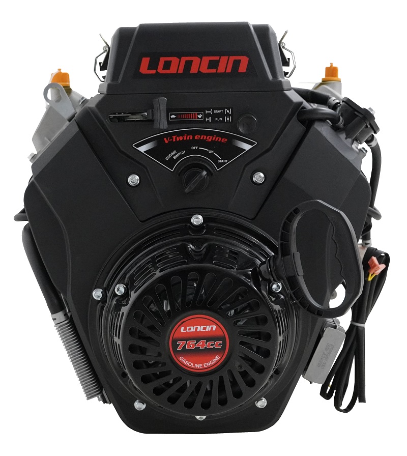 Двигатель Loncin LC2V80FD (H type) V-образн,764 см3, D25 мм, 20А (без глушителя)