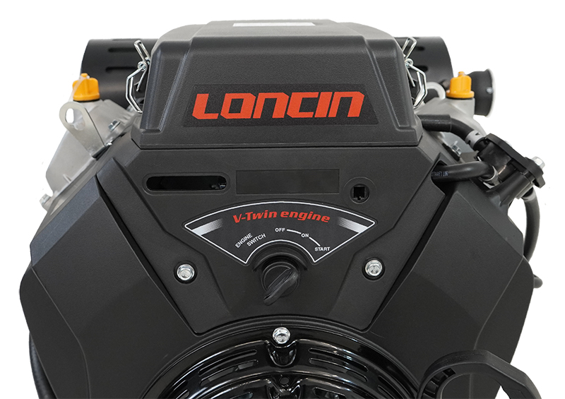 Двигатель Loncin LC2V80FD (H type) V-образн,764 см куб, D25 мм,20А (тросовое управление) - фото