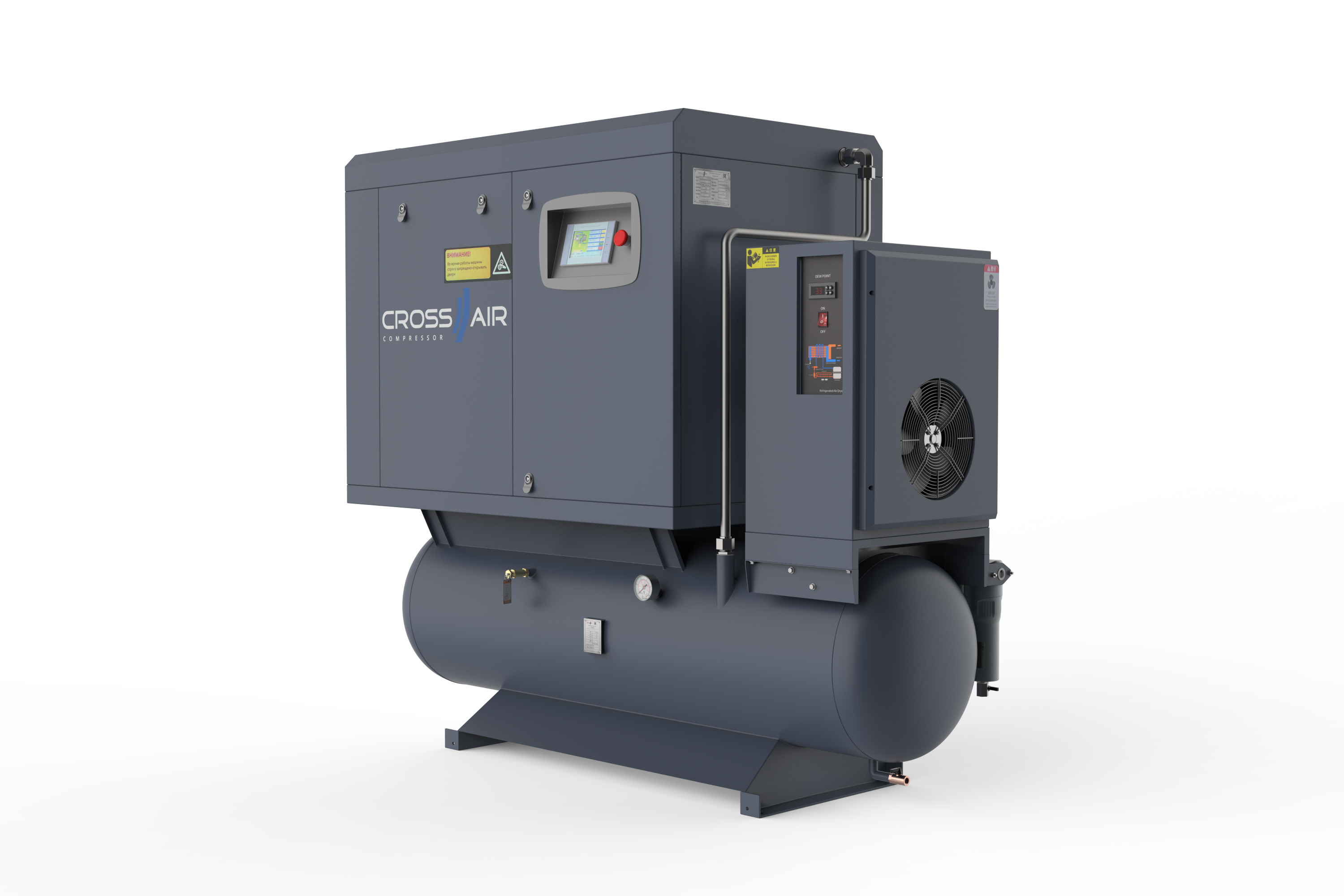 Компрессор винтовой CrossAir CAPM11-16GA - фото