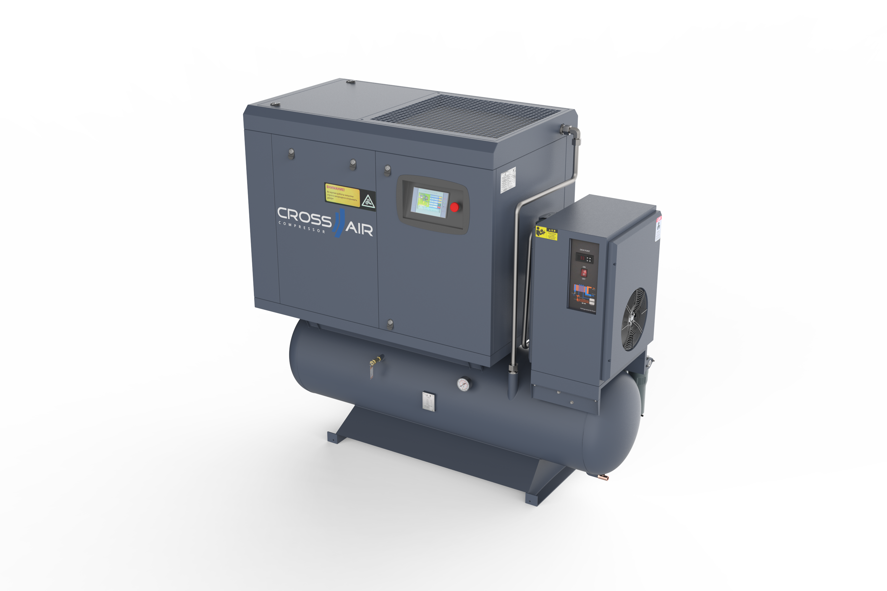 Компрессор винтовой CrossAir CAPM11-16GA - фото