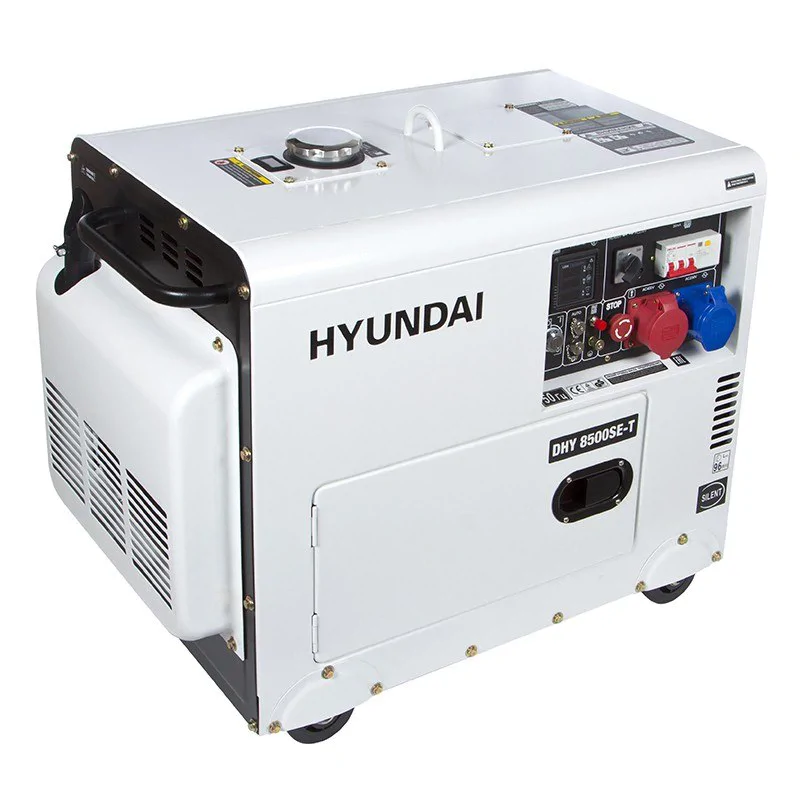 Генератор дизельный Hyundai DHY 8500SE-T