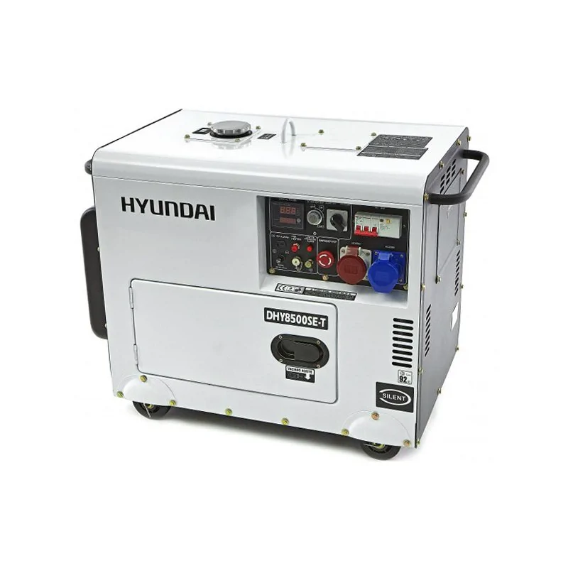 Генератор дизельный Hyundai DHY 8500SE-T - фото