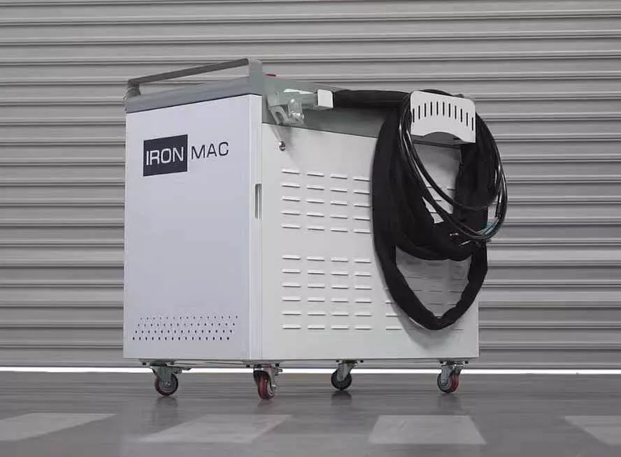 Установка ручной лазерной очистки IRONMAC ICO-1500 - фото