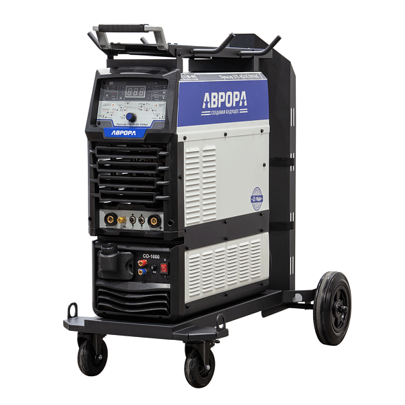 Аппарат аргонодуговой сварки АВРОРА 315 AC/DC ПУЛЬС 2.0 в максимальной комплектации с тележкой и станцией охлаждения