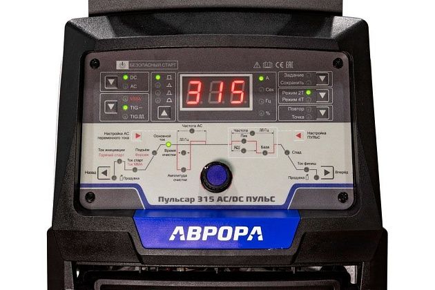 Аппарат аргонодуговой сварки АВРОРА 315 AC/DC ПУЛЬС 2.0 в максимальной комплектации с тележкой и станцией охлаждения - фото