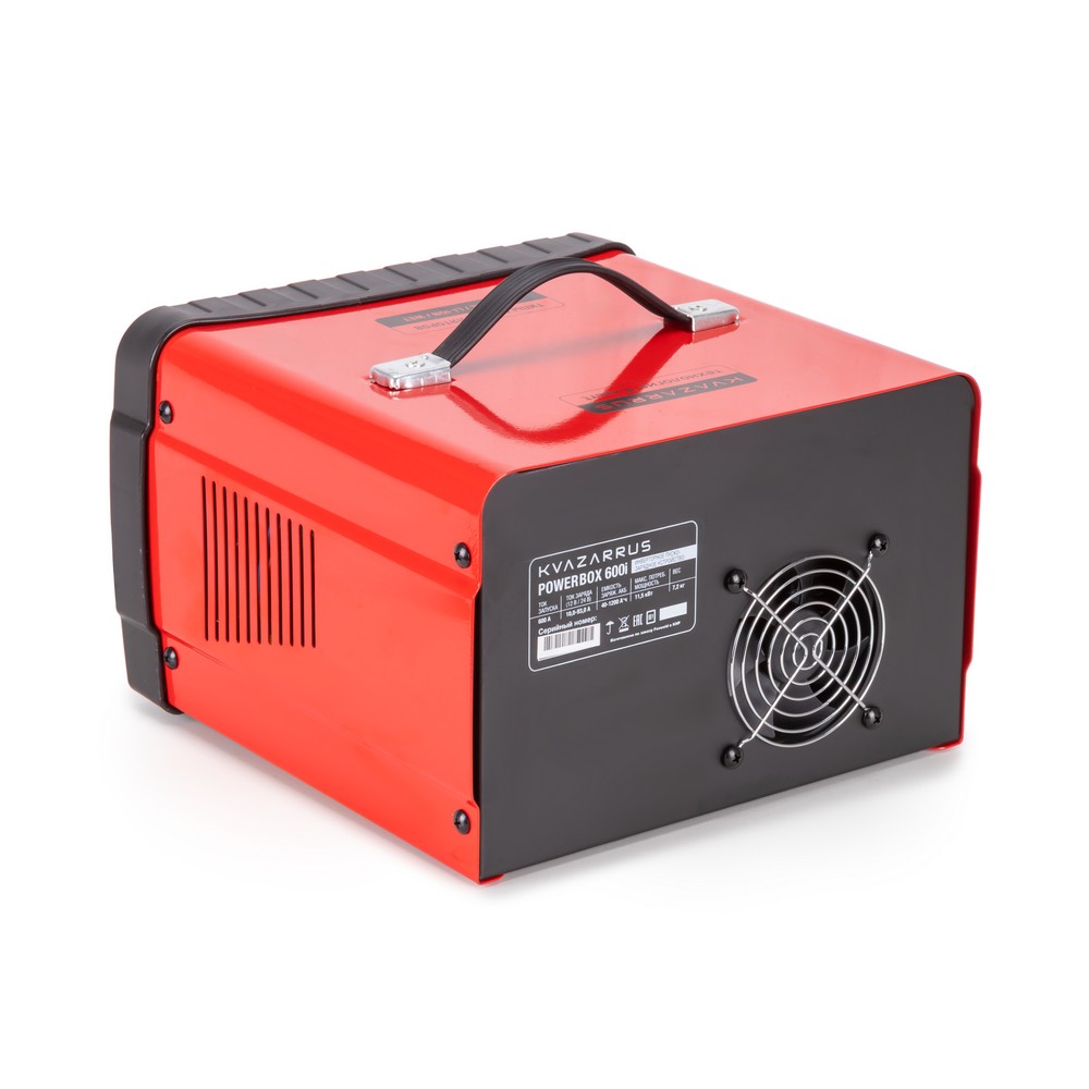 Пуско-зарядное устройство KVAZARRUS PowerBox 600i, пластиковый кейс - фото