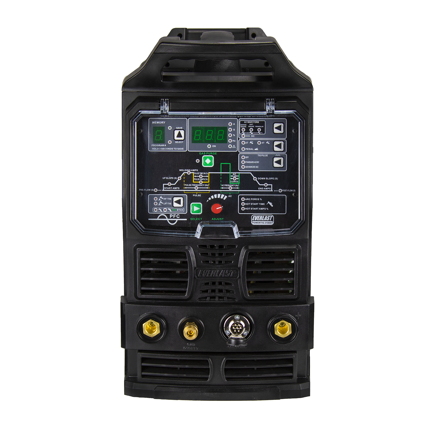 Установка аргонодуговой сварки PowerTig 210 EXT Everlast 3EV210P - фото