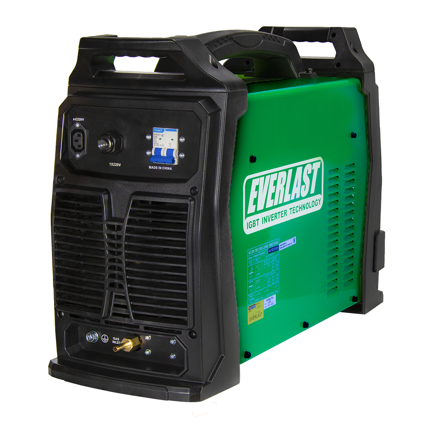 Установка аргонодуговой сварки PowerTig 210 EXT Everlast 3EV210P - фото