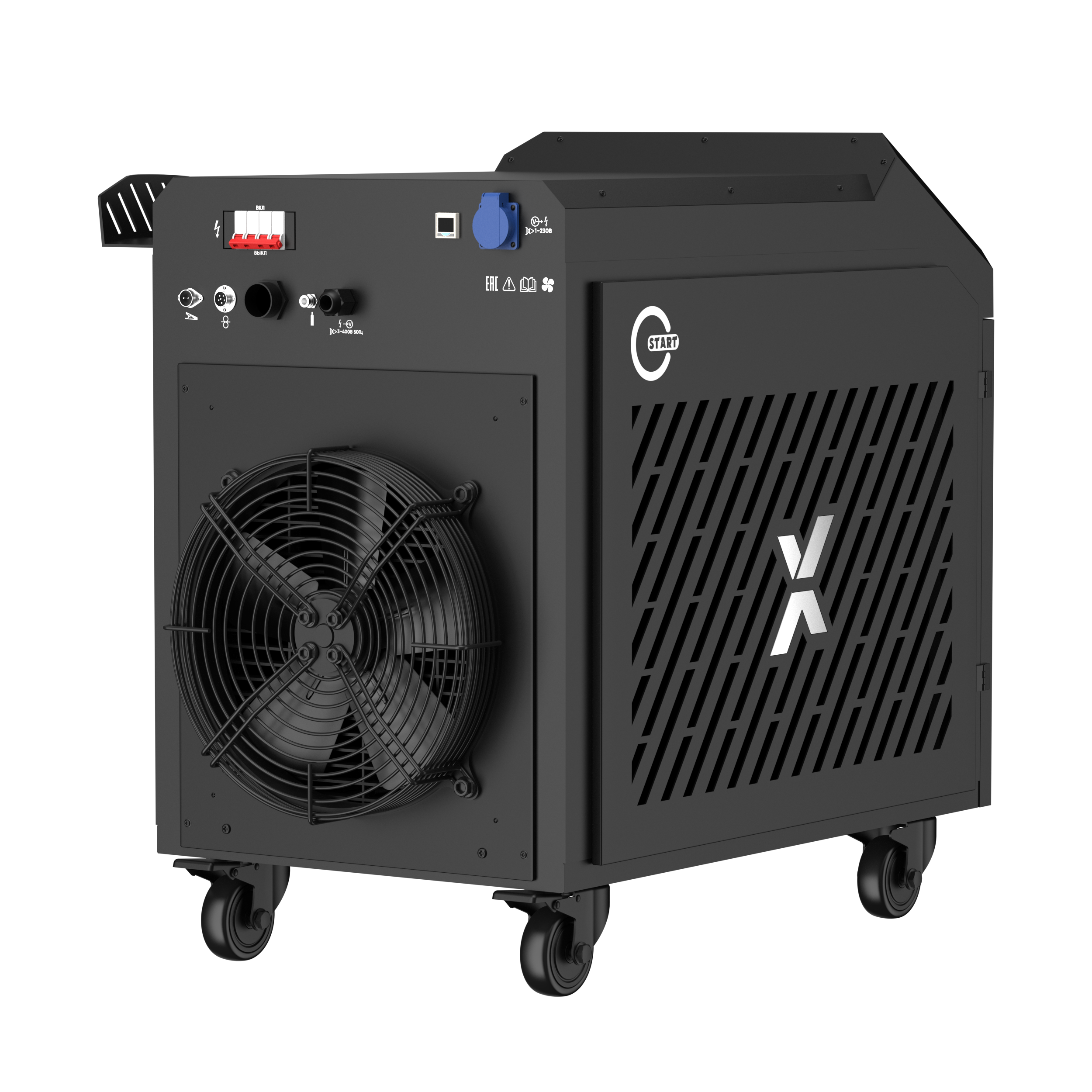 Аппарат ручной лазерной сварки START HYPE X3000DW с двойной подачей проволоки 8STX30DW - фото