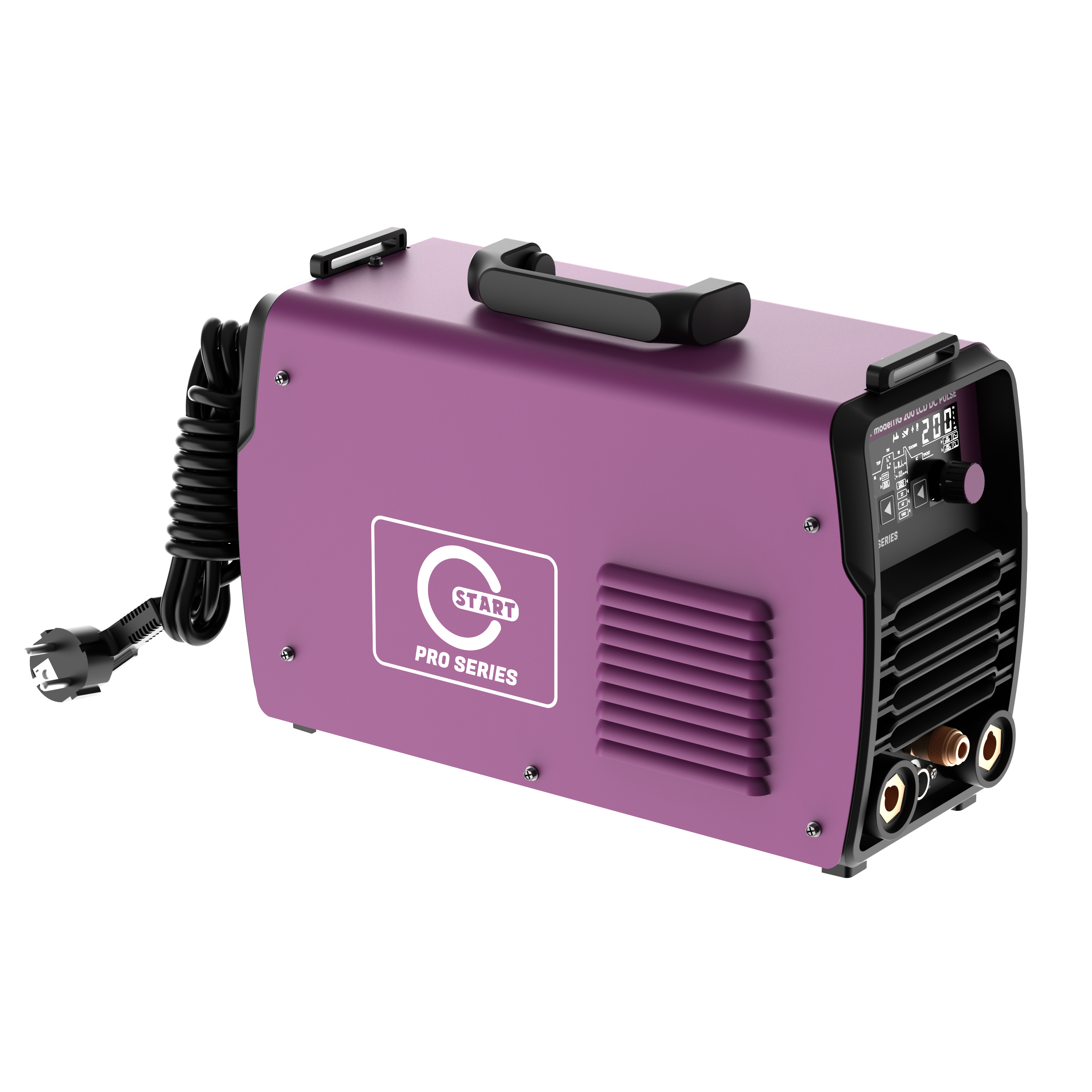 Аппарат аргонодуговой сварки START modelTIG 200 LCD DC PULSE 3W200PL - фото