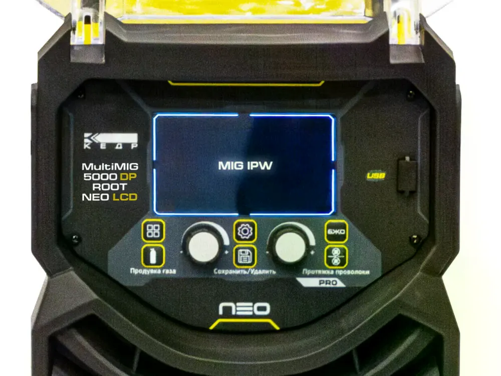 Сварочный полуавтомат Кедр MultiMIG-5000DP ROOT NEO LCD - фото