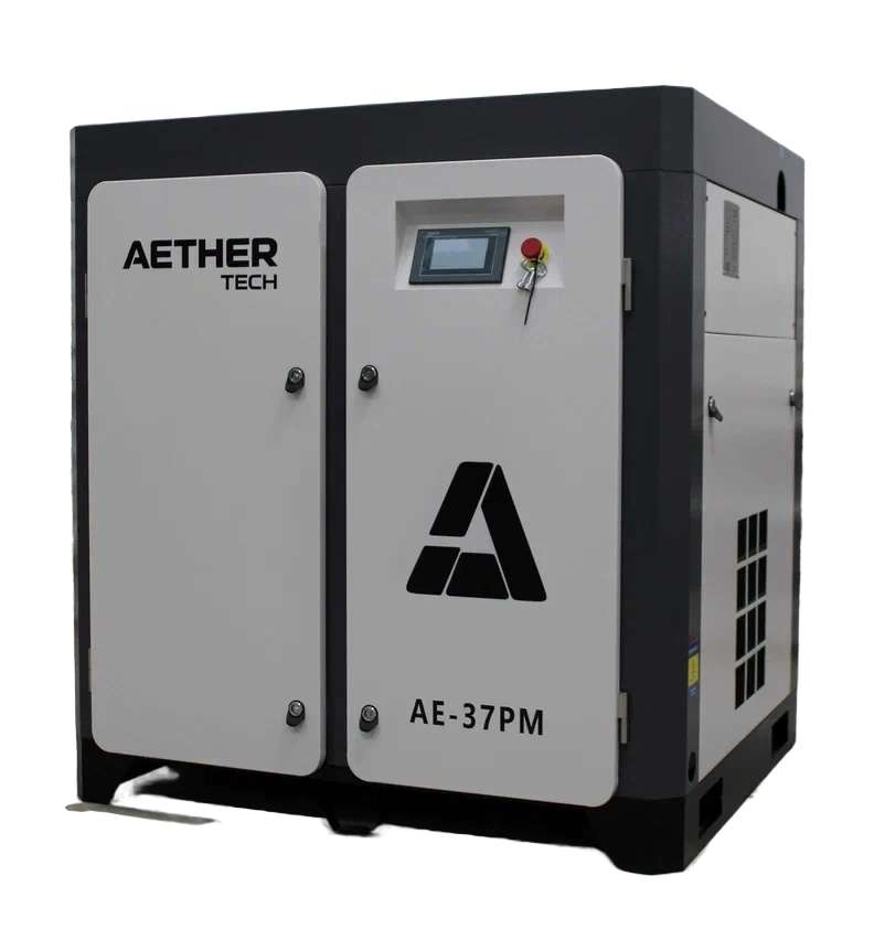 Компрессор винтовой Aether Tech АЕ 37 РМ с частотным преобразователем