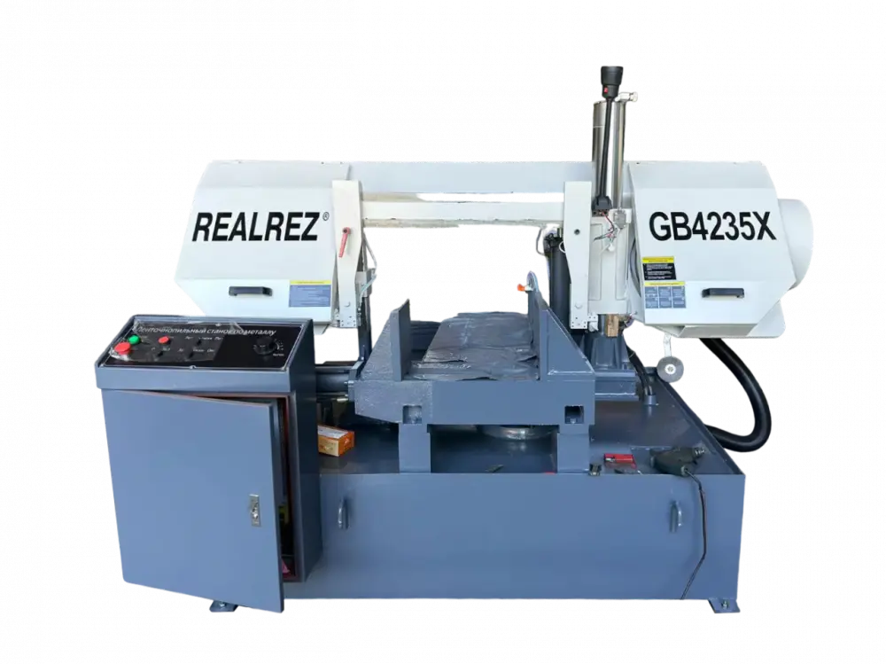 Станок ленточный полуавтоматический REALREZ GB4235X