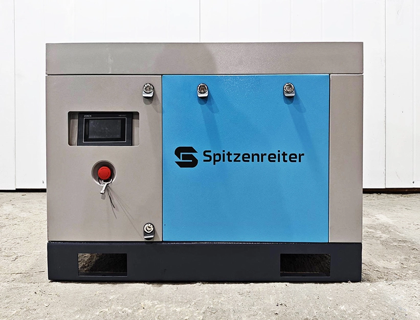 Компрессор винтовой Spitzenreiter S-10DF с частотным преобразователем 10 бар (220V) - фото