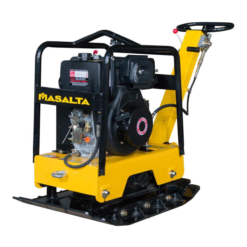 Виброплита реверсивная Masalta MS250-1S дизельная (Kama KM186F)
