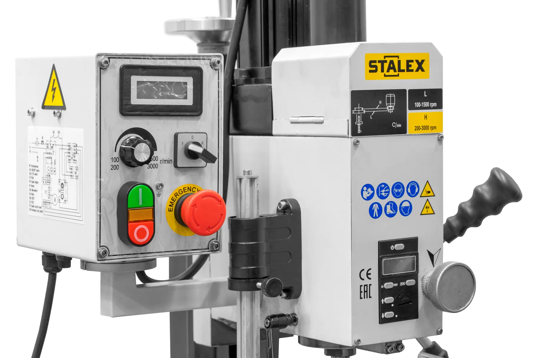Станок фрезерно-сверлильный Stalex SBM-18 Vario - фото