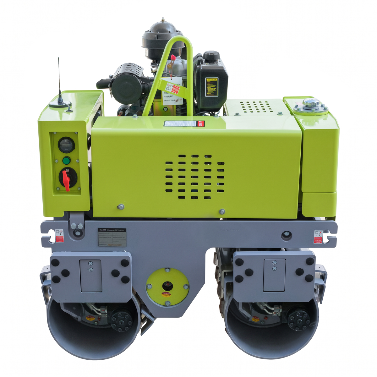 Каток вибрационный двухвальцовый траншейный STEM Techno SRTR 801D (Changfa CF186FAE) — фото 4