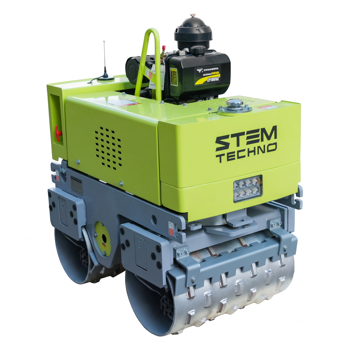 Каток вибрационный двухвальцовый траншейный STEM Techno SRTR 801D (Changfa CF186FAE) — фото 5