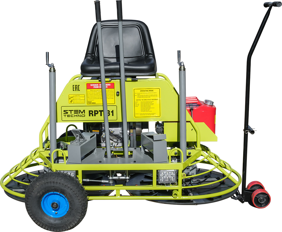 Затирочная машина двухроторная STEM Techno RPT 31/2 (Dinking DK190F-C, 1580мм) — фото 7