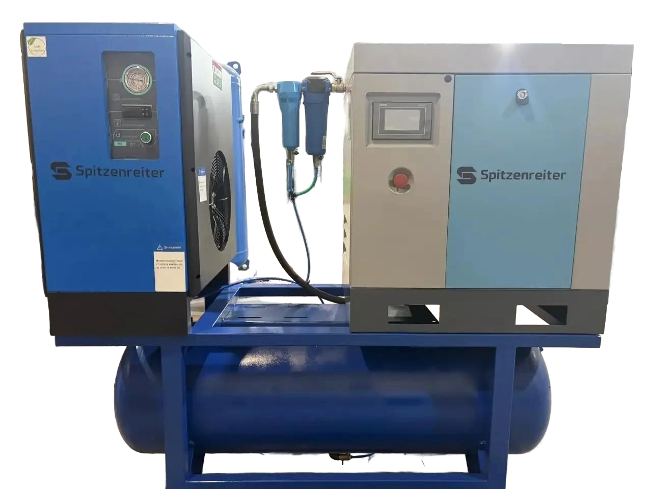 Компрессор винтовой Spitzenreiter S-10DFT500D с частотным преобразователем 10 бар