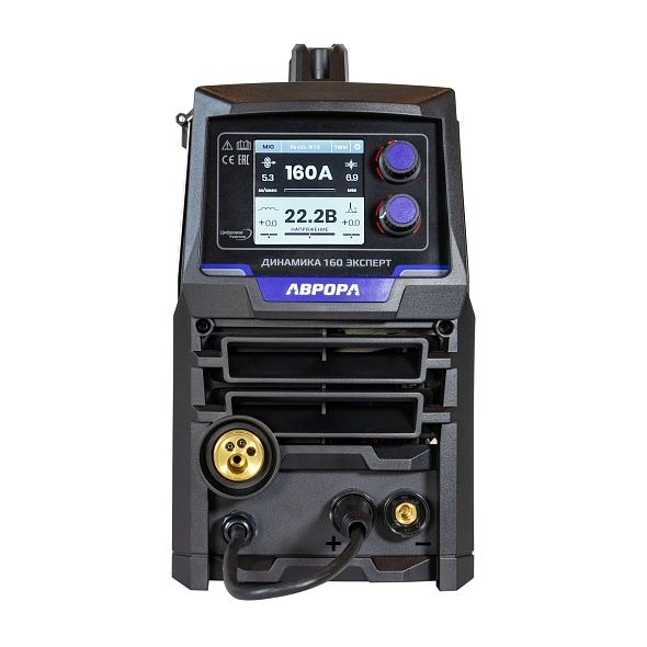Инверторный сварочный полуавтомат АВРОРА Динамика 160 ЭКСПЕРТ LCD, 3в1, двойной пульс — фото 10