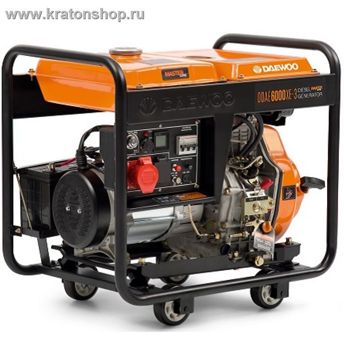 Электрогенератор дизельный Daewoo DDAE 6000 XE-3