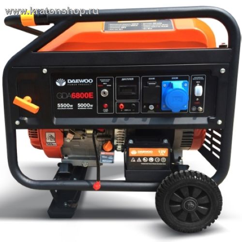 Генератор бензиновый Daewoo GDA 6800E
