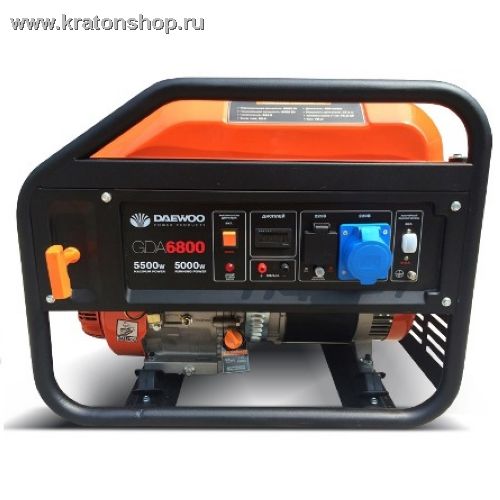 Генератор бензиновый Daewoo GDA 6800