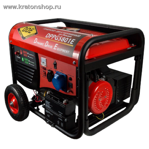 Генератор газ/бензин DDE DPPG5801E