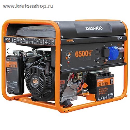 Генератор бензиновый Daewoo GDA 7500E
