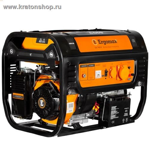 Генератор бензиновый ERGOMAX GA-7400E