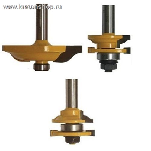 Набор фрез д/изгот филен изделий 3шт хв 12мм